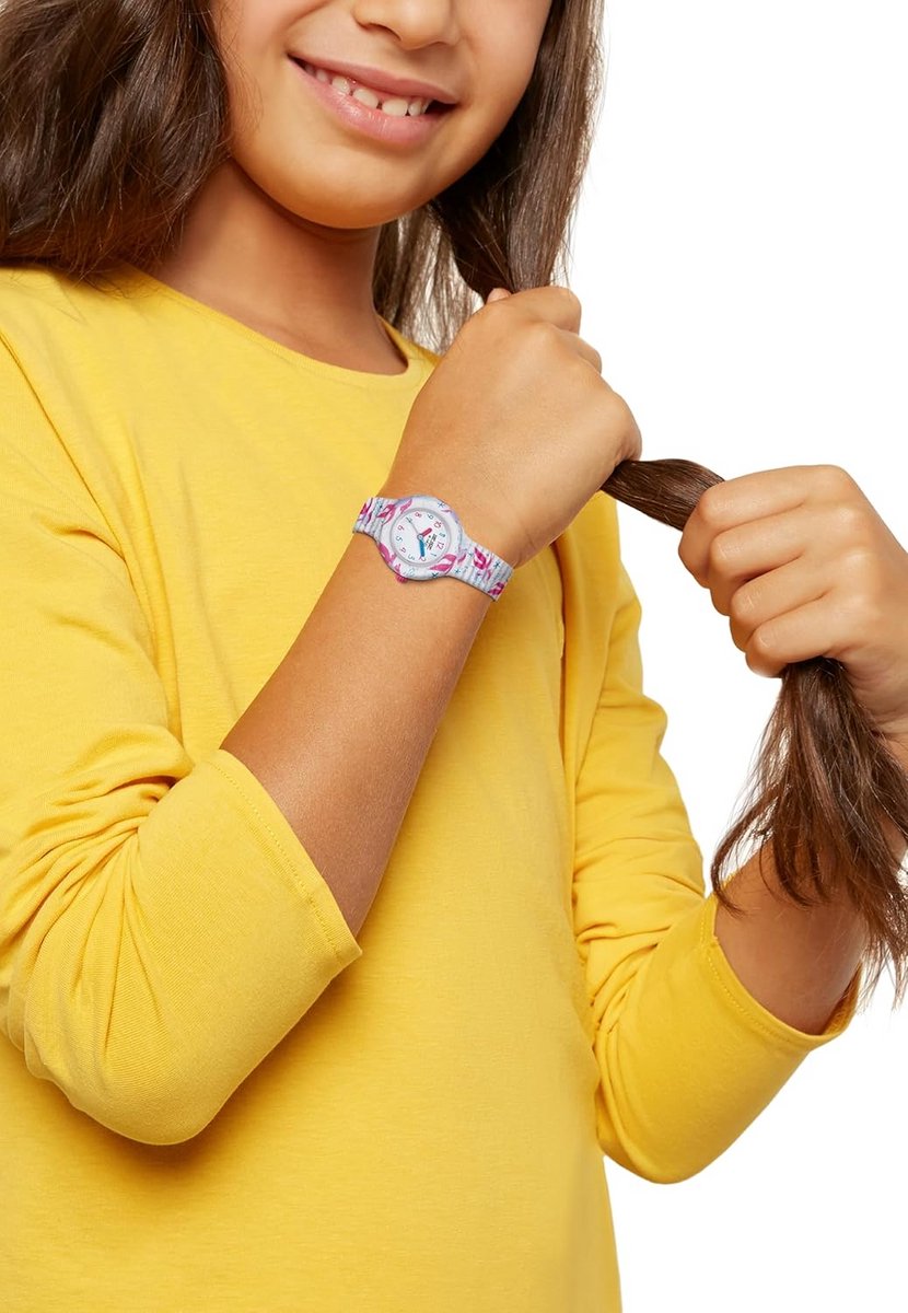 Stoer Kinderhorloge voor Jongens met Stijlvolle Witte Wijzerplaat