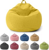 Zitzak Stoelhoes Alleen Zonder Vulling, 100x120cm Rits Zitzak Bankhoes Stevige Rits Zitzak Geval Zak Zitzak Voor Volwassenen Kinderen Tieners