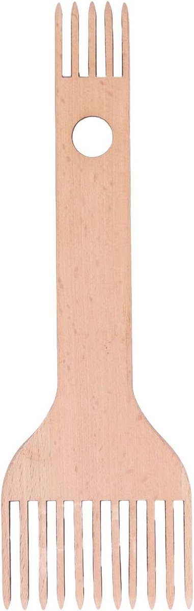 Houten Weefkam voor Handweven en Macramé - Breed Inzetbaar Brei- en Naaigereedschap