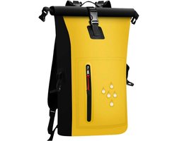 Rugzak -Waterdichte PVC Outdoor Rugzak - Multifunctionele Waterproof Dry Bag voor Zwemmen en Raften - Grote Capaciteit - 3-in-1 Rugzak/Schoudertas/Handtas - Geel