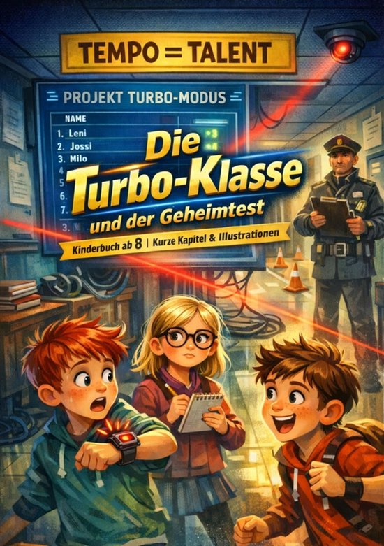 Die Turbo-Klasse und der Geheimtest - cover