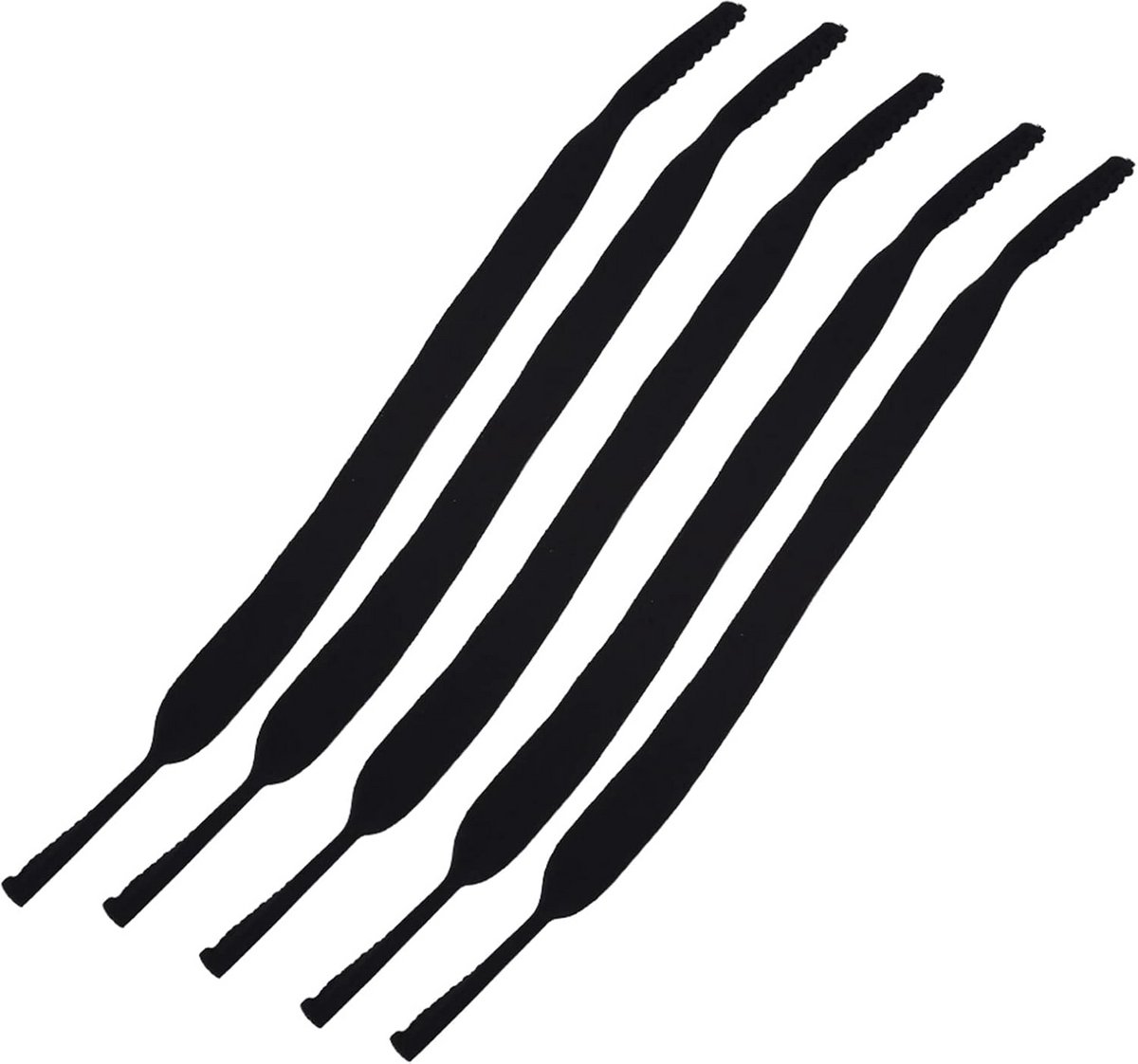 5 Stuks Elastische Brilkoorden Neopreen voor Sport en Dagelijks Gebruik