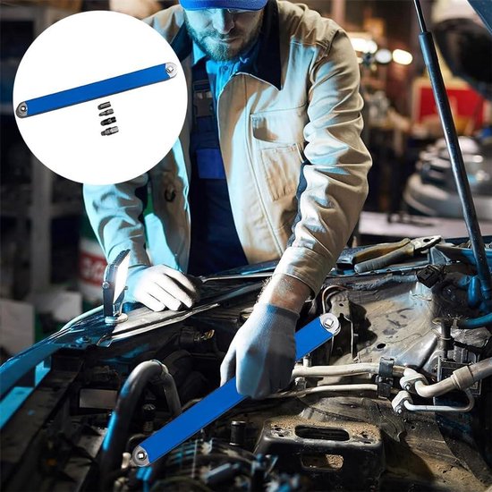 Verlengsleutel met offset, lang handvat, multifunctioneel - 5 stuks — afbeelding 5