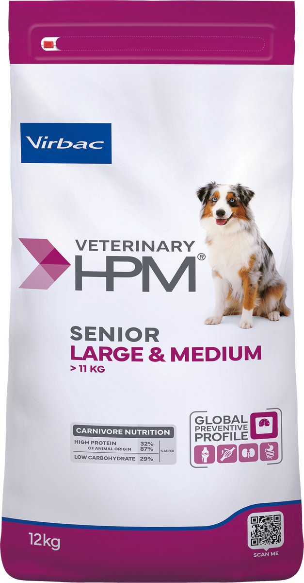 Virbac HPM - Senior Dog Large & Medium - 12kg