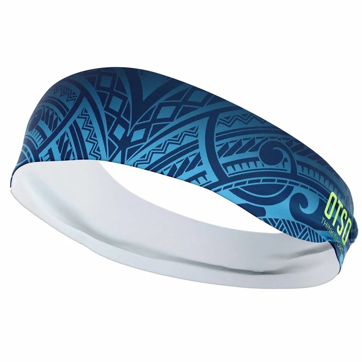 Otso Maori Blue Hoofdband Blauw 8 cm