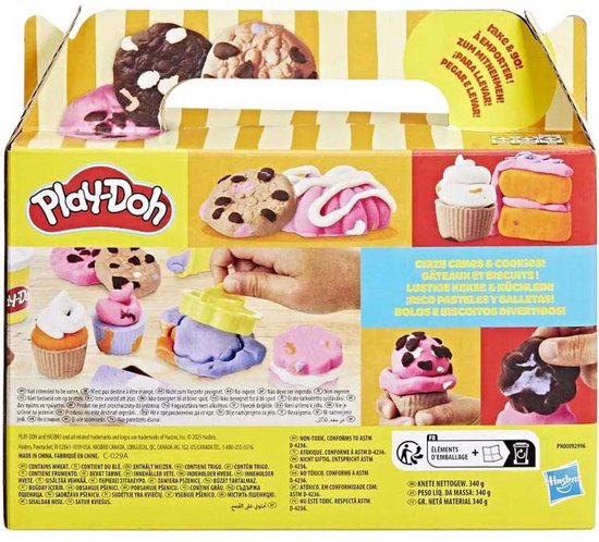 Play-Doh Bakkertje-speelset, keukenspeelgoed voor kinderen van 3+