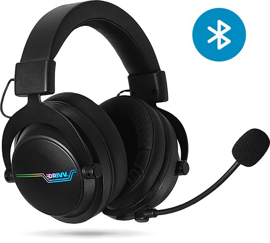 Drivv. PRO Draadloze Gaming Headset met Microfoon