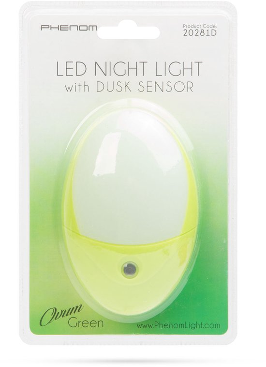 LED Stopcontact Stekker Nachtlampje - Met Lichtsensor - 240V - 6x LED (Koel Wit 6000K) - 0,5W - \~20 Lumen - Automatisch Aan/Uit - Energiezuinig - 30.000u Levensduur - Voor Slaapkamer, Gang & Kinderkamer [20281D] van Merkloos — afbeelding 3