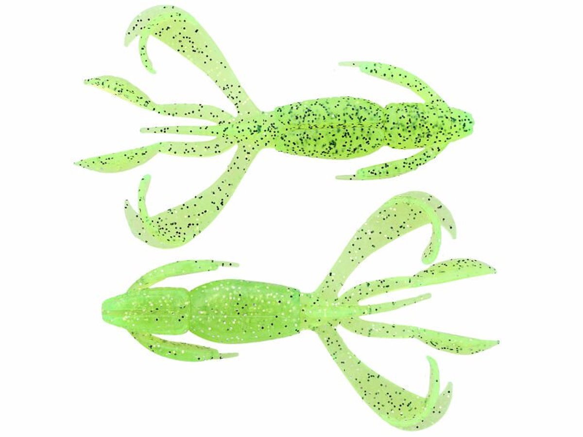 Keitech Crazy Flapper 3.6 Inch Lightning Chartreuse 9cm Lightning Chartreuse