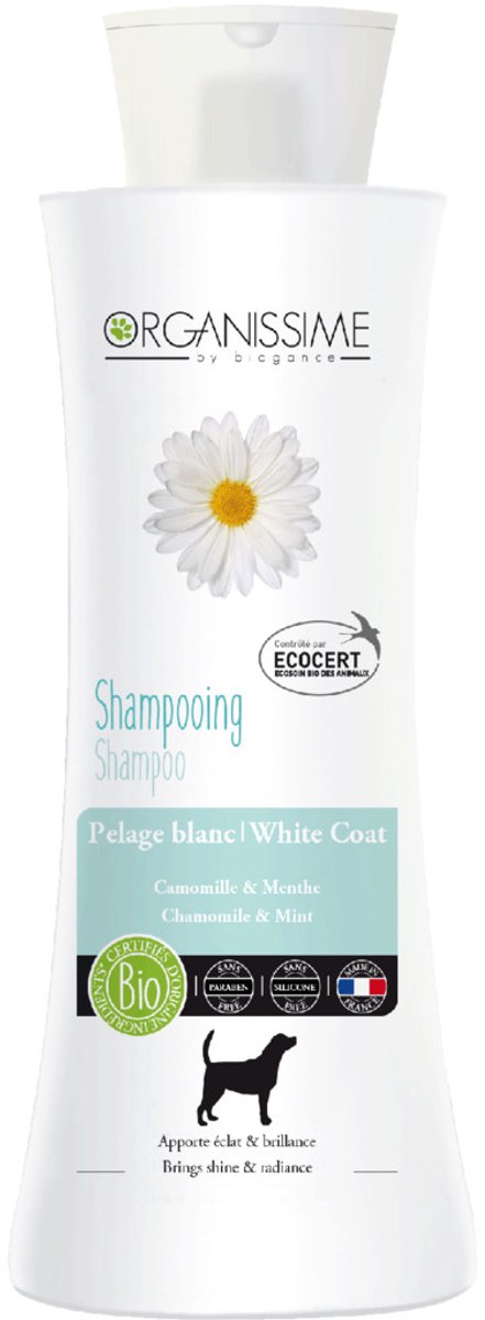 Vadigran Organissime Hond Witte Vacht Shampoo 250ml