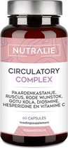 Nutralie Circulatory Complex - 60 Capsules - Bloedcirculatie Supplementen - Mannen en Vrouwen - Vitamine C, Diosmine & Hesperidine - Ondersteunt Benen