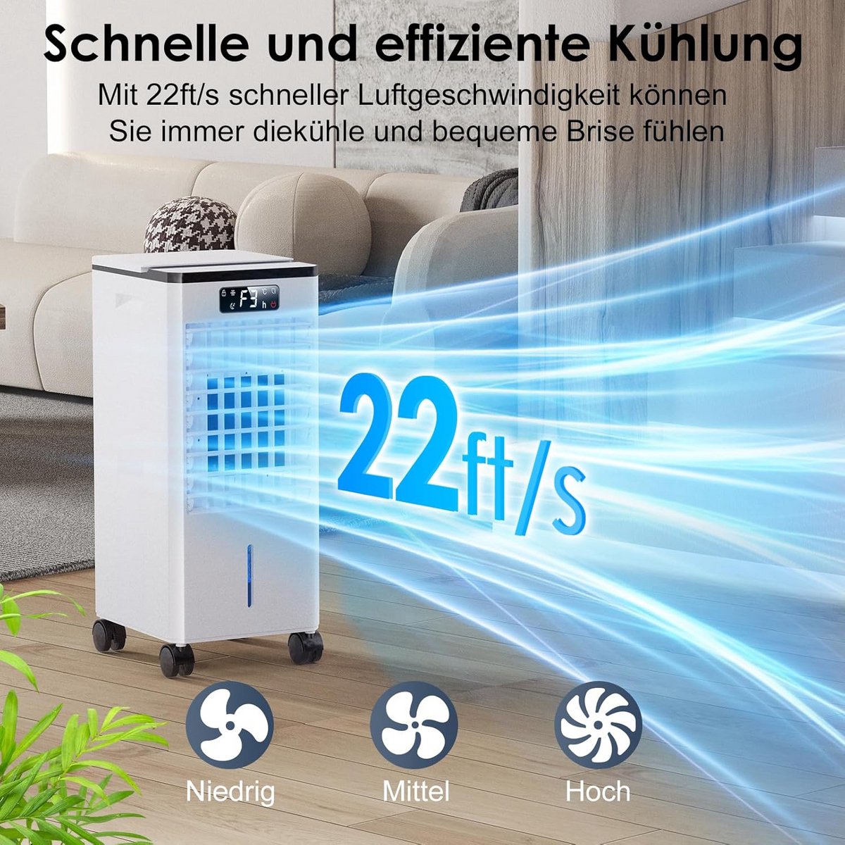 Airco Zonder Afvoerslang - Aircooler - Airconditioning - Koeling – foto 6