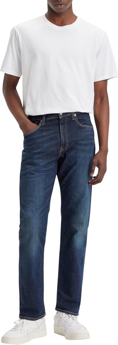Heren Jeans Taper Pasvorm Comfortabele Kwaliteit Denim