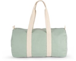 Reistas van katoencanvas - Natural Reflexblue White Frenchred - Duurzame kwaliteit - Sage Natural