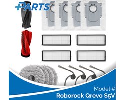 Roborock Qrevo S5V Onderhoudsset (Plus.Parts® alternatief voor 8.02.0411)