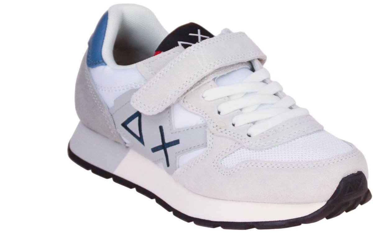 SUN68 Boy's Jaki Solid Kid Bianco