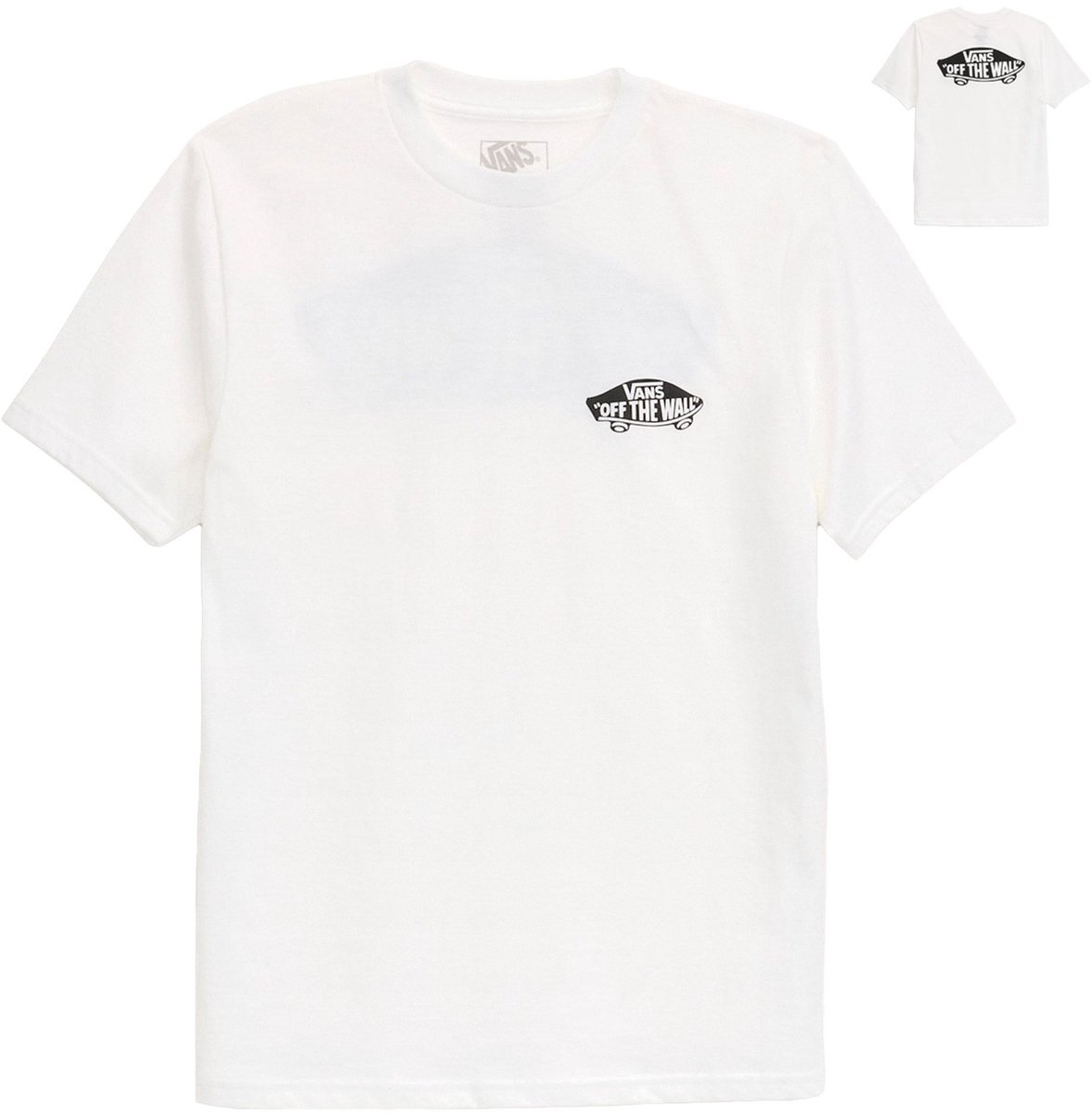 Double Standard Hi SS T-shirt Unisex Wit