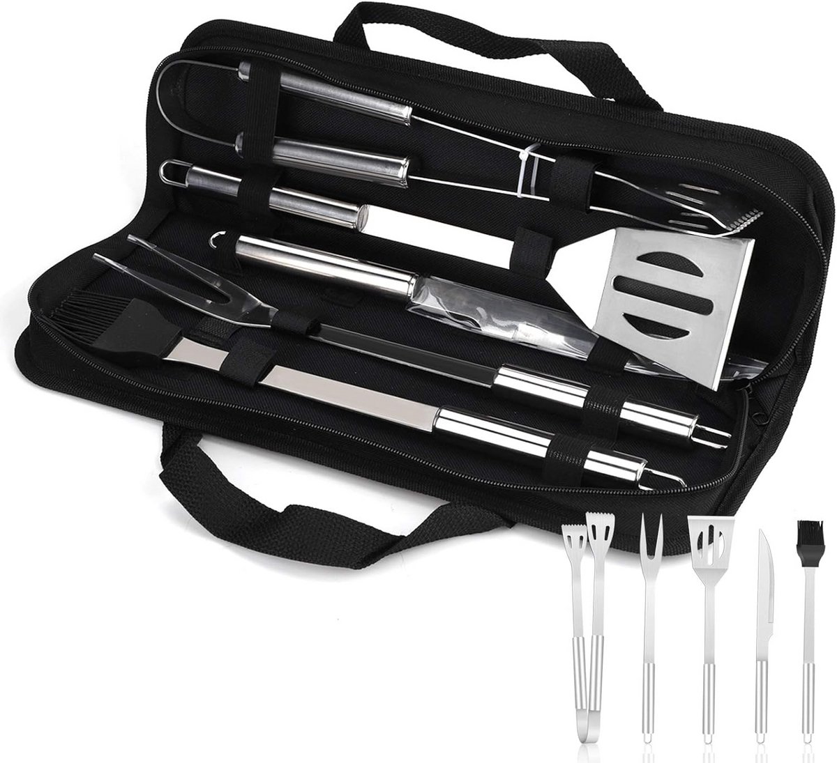 Bbq Gereedschap - Accesoires - Borstel - Thuis Pakket - Grillen