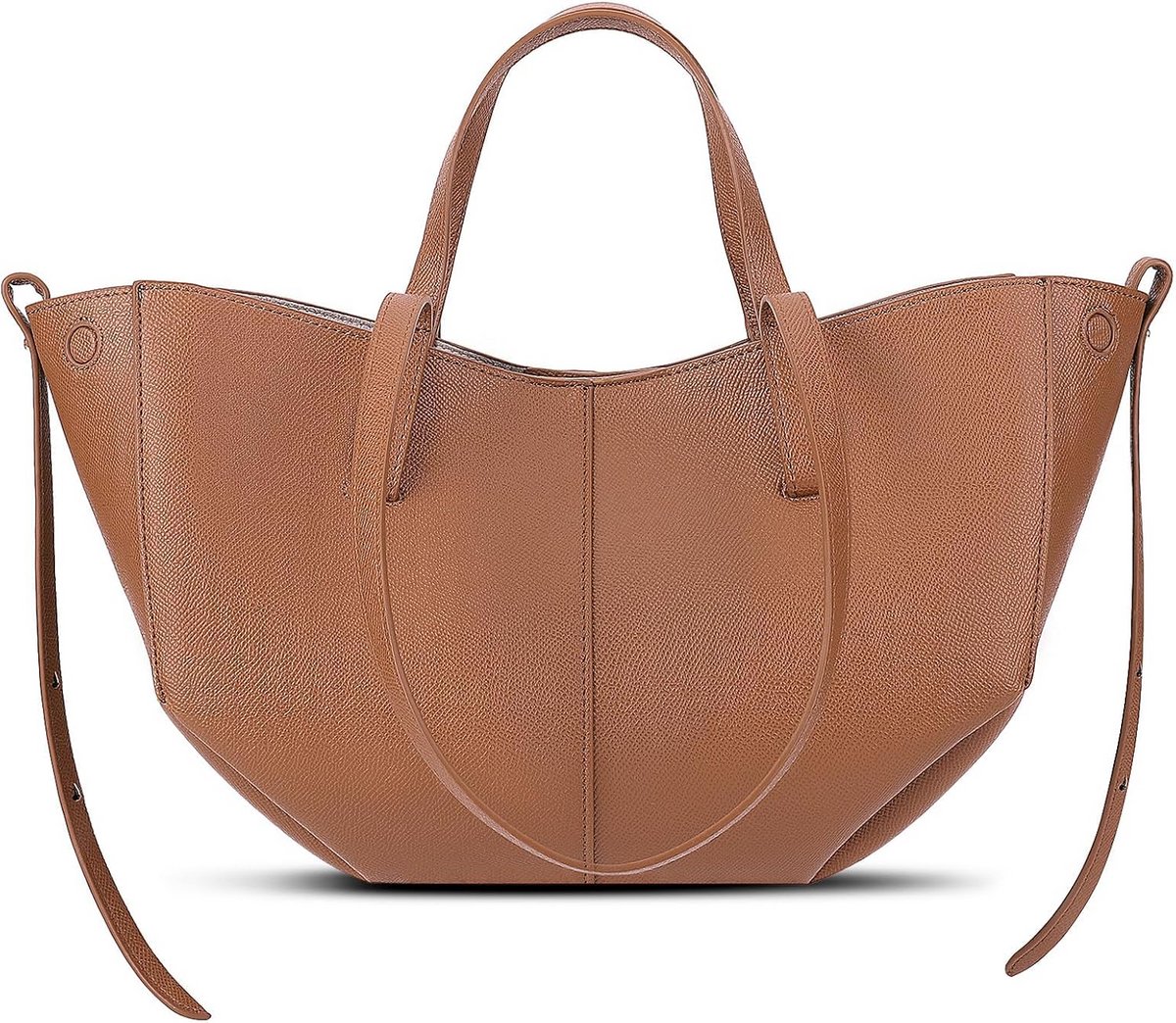Grote Dames Handtas van Imitatieleer Shopper Elegante Schoudertas voor Werk of Reizen