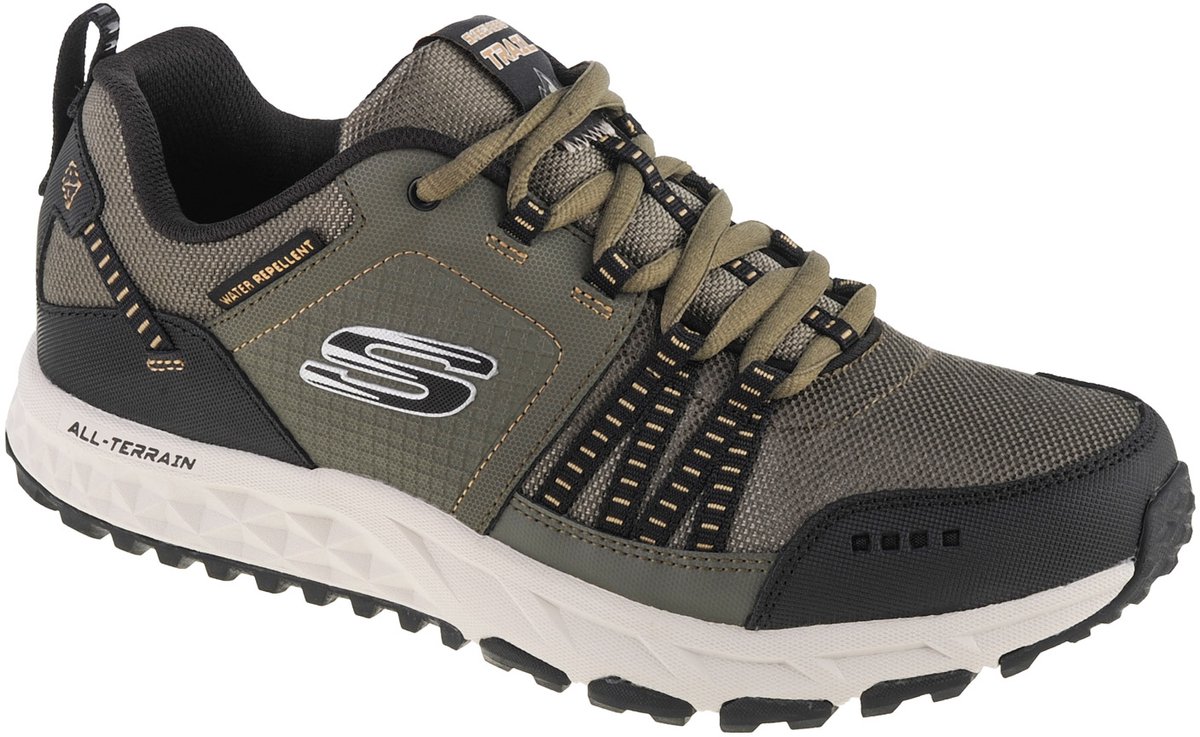 Skechers Escape Plan Mannen Trekkingschoenen 5 Groen