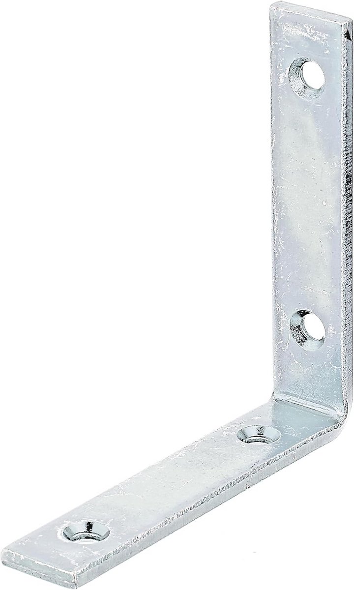 Extra Sterke Verzinkte Hoekverbinder 100x100x20 mm voor Houtconstructies