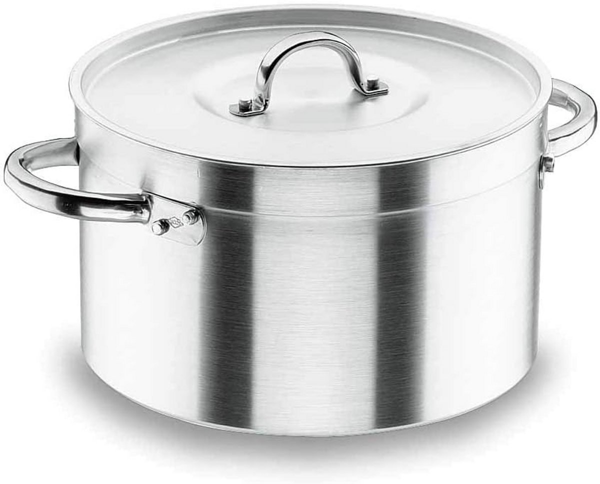 Professionele RVS Steelpan met Deksel 36 cm - Geschikt voor Alle Warmtebronnen