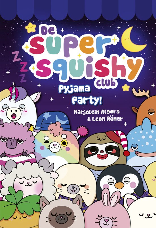 De Super Squishy Club - Pyjama Party! - cover