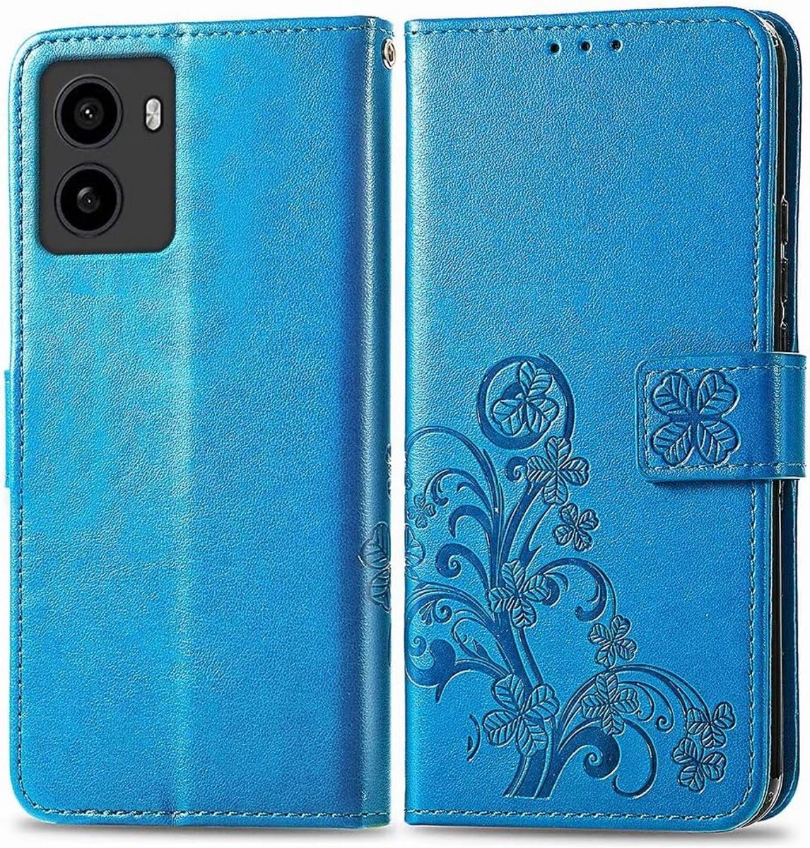 Leren Telefoonhoesje met 3 Kaartsleuven en Portemonnee voor HMD Pulse/Pulse+