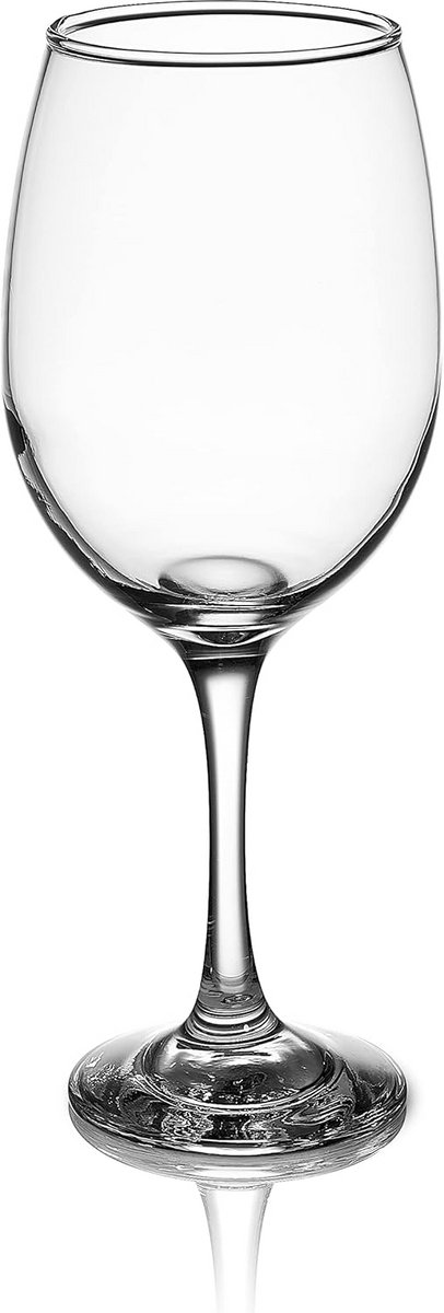 Set van 6 wijnglazen, 470 ml, vaatwasserbestendig