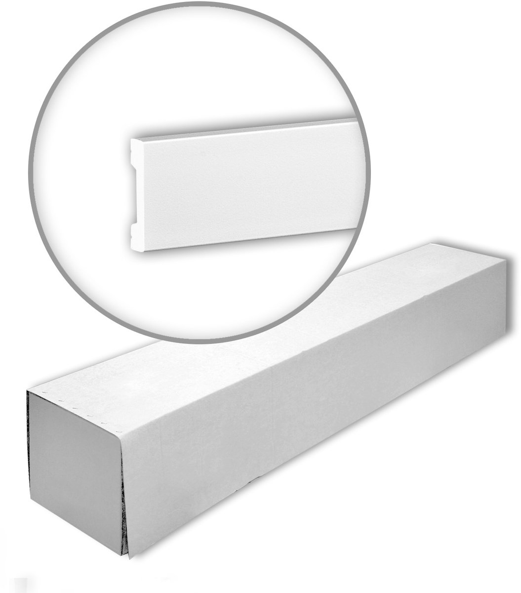 Profhome 651362 1 doos 24 stukken Wandlijst 48 m