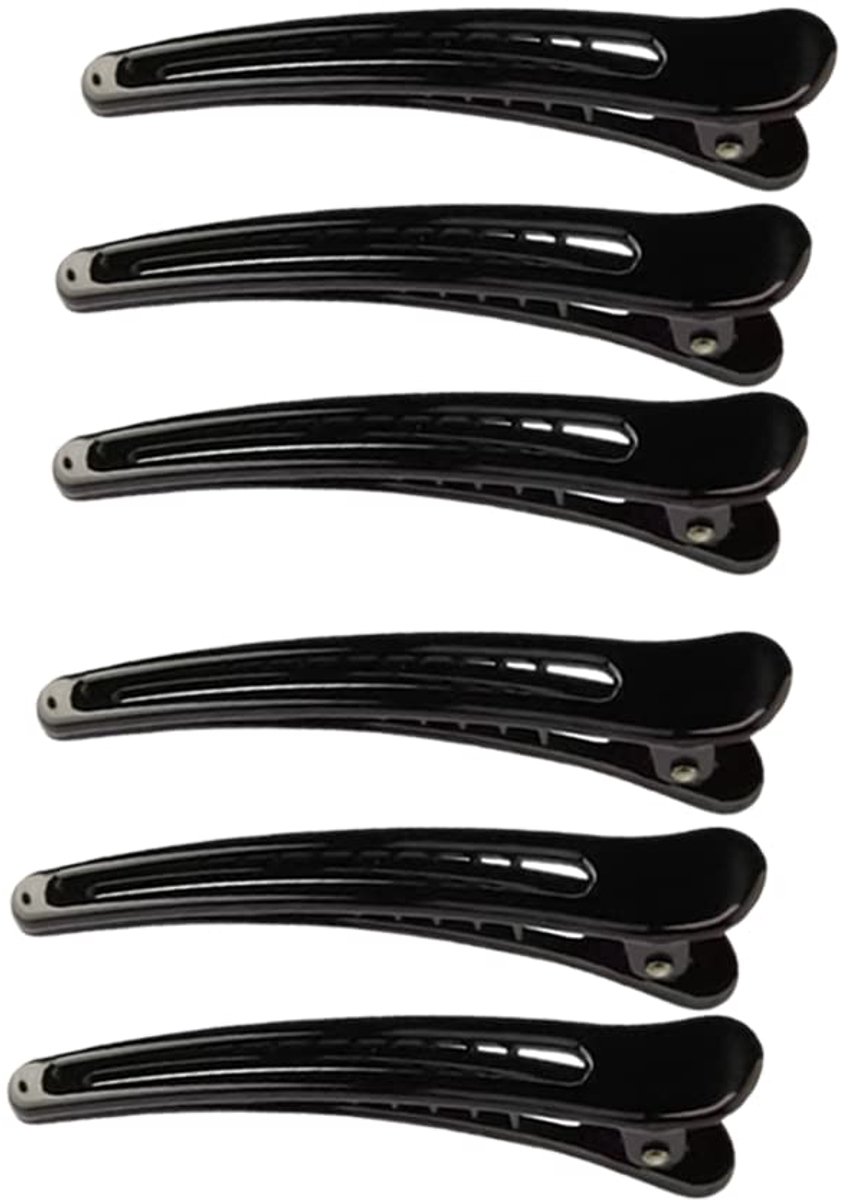 Professionele Haar Clips - Non-slip Duckbill Haarclips - Set van 6 Stuks