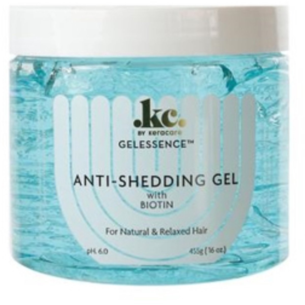 Medium hold reparerende gel Keracare KC Gelessence Anti Shedding (455 g)