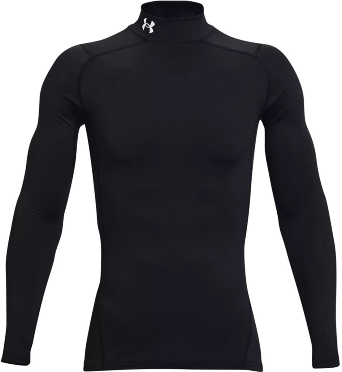 UA CG Armour Comp Mock-Black / / White