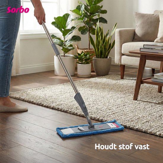 SORBO Microvezel mop Multiclick kopen! | HORNBACH SORBO Microvezel mop Multiclick kopen! | HORNBACH