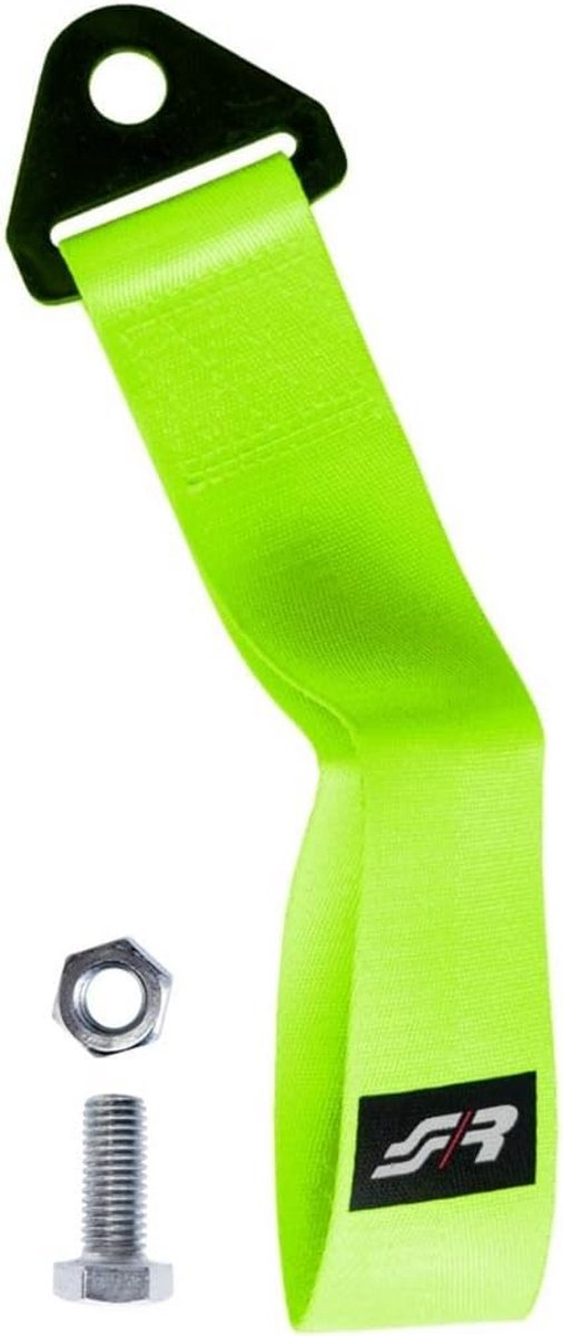 Universele Slaapoog Gordel Geel - Robuuste Trekband voor Vastzetten - Lengte 28 cm