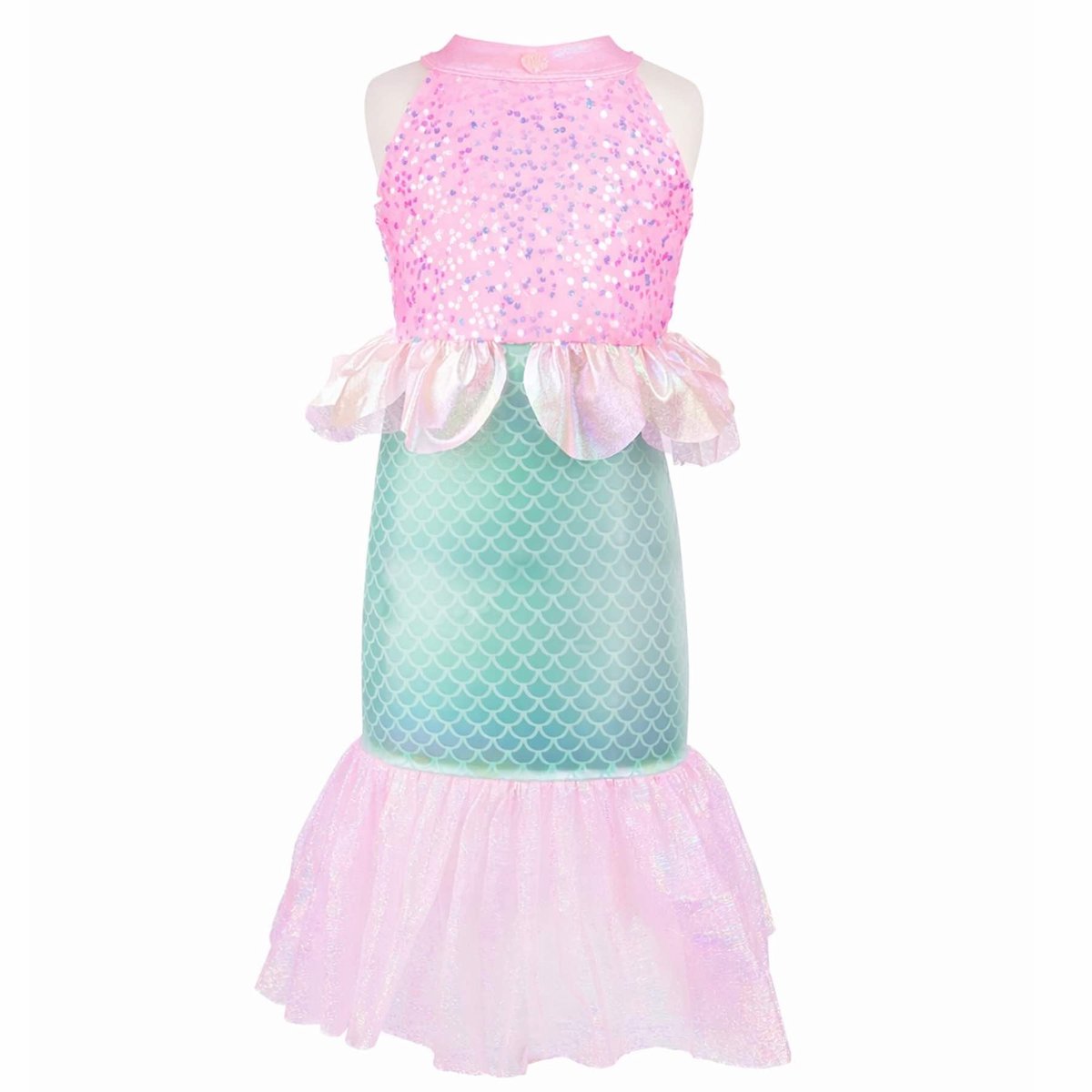 Great Pretenders Verkleedkledij Misty Pink Zeemeermin jurk - 3/4 jaar - Multi