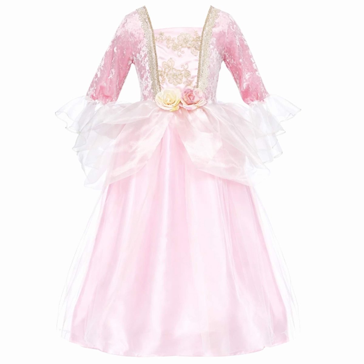 Great Pretenders Luxe Roze prinsessenjurk met hoepel