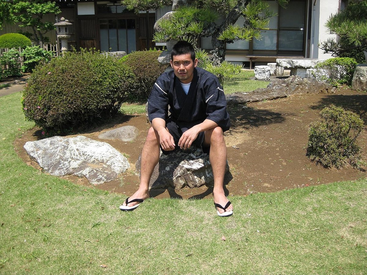 Comfortabele Heren Kimono Jinbei - Traditionele Japanse Vrijetijdskleding