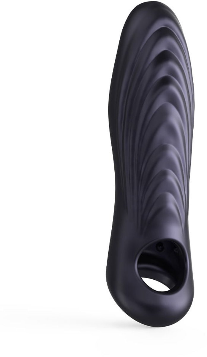 ManWan - Ryzer MAX - Penis Extender en Zachte Masturbatie Sleeve - Black Plum