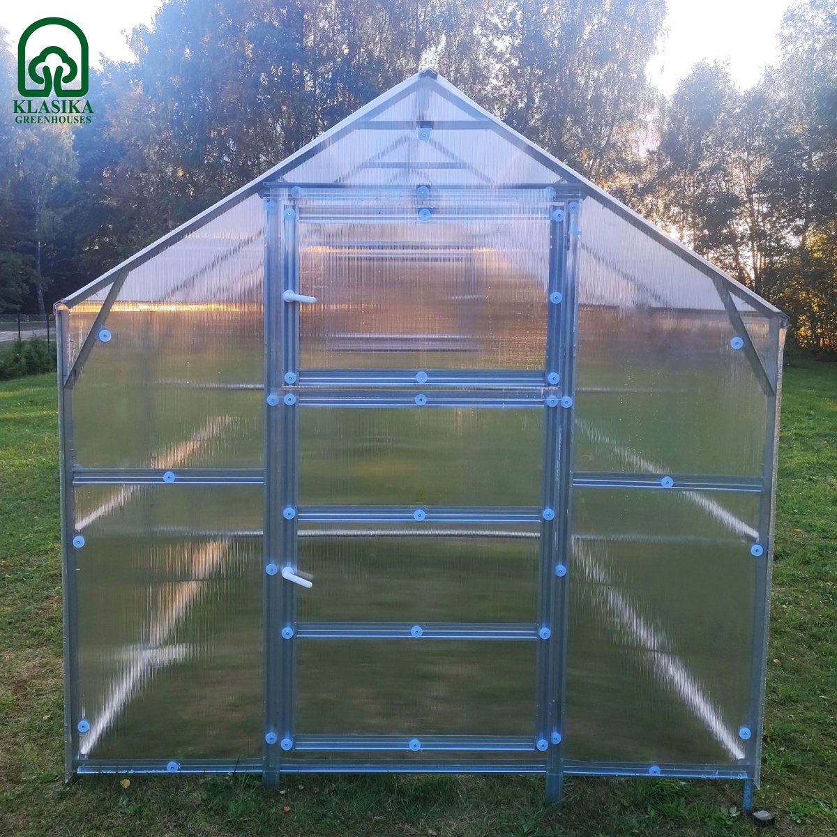 Klasika Polycarbonaat tuinkas 2,35x6m 14,1m² Bernard