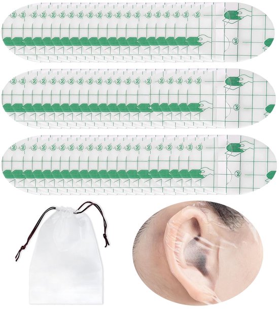 Waterdichte Oordopjes - Comfortabele en Ademend - 60 Stuks