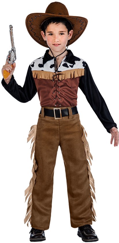 Boland - Kostuum Cowboy Austin (5-6 jr) - Kinderen - Cowboy -