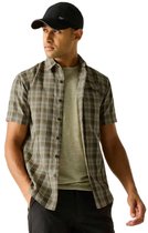 Chemise à carreaux Mindano pour hommes avec manches courtes