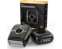 Wellshave® Scheerapparaat Mannen - 4 Blade Foil Shaver - Elektrische Shaver en Trimmer - Head Shaver - Blade Baron - Vaderdag Cadeau