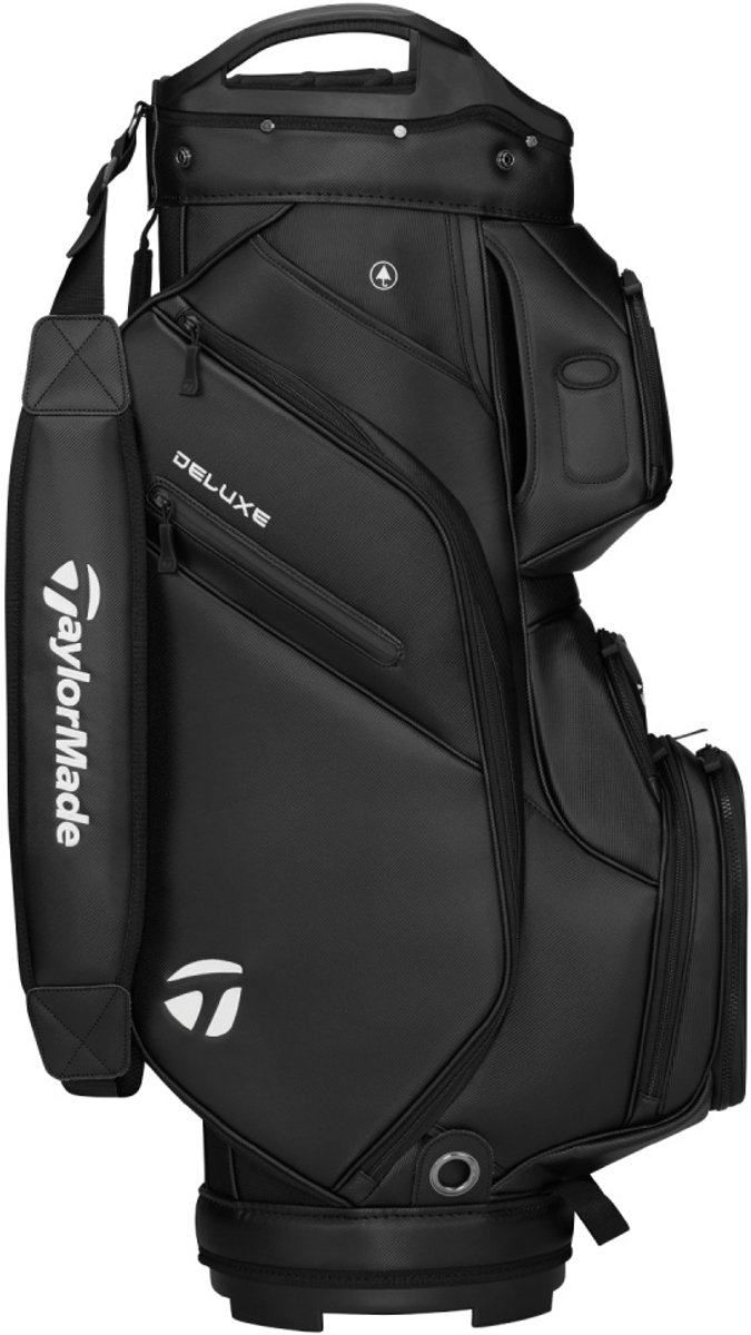 TaylorMade DeLuxe Cartbag 2026 - Zwart van TaylorMade — afbeelding 4