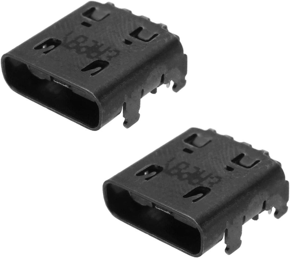 Allecto- DC Power Jack Oplaadpoort - Type-C - 2 stuks - Compatibel met Dell Latitude 7390 2-in-1 P29S P29S0015285 5289 7389 5290 Laptop - Zwart.