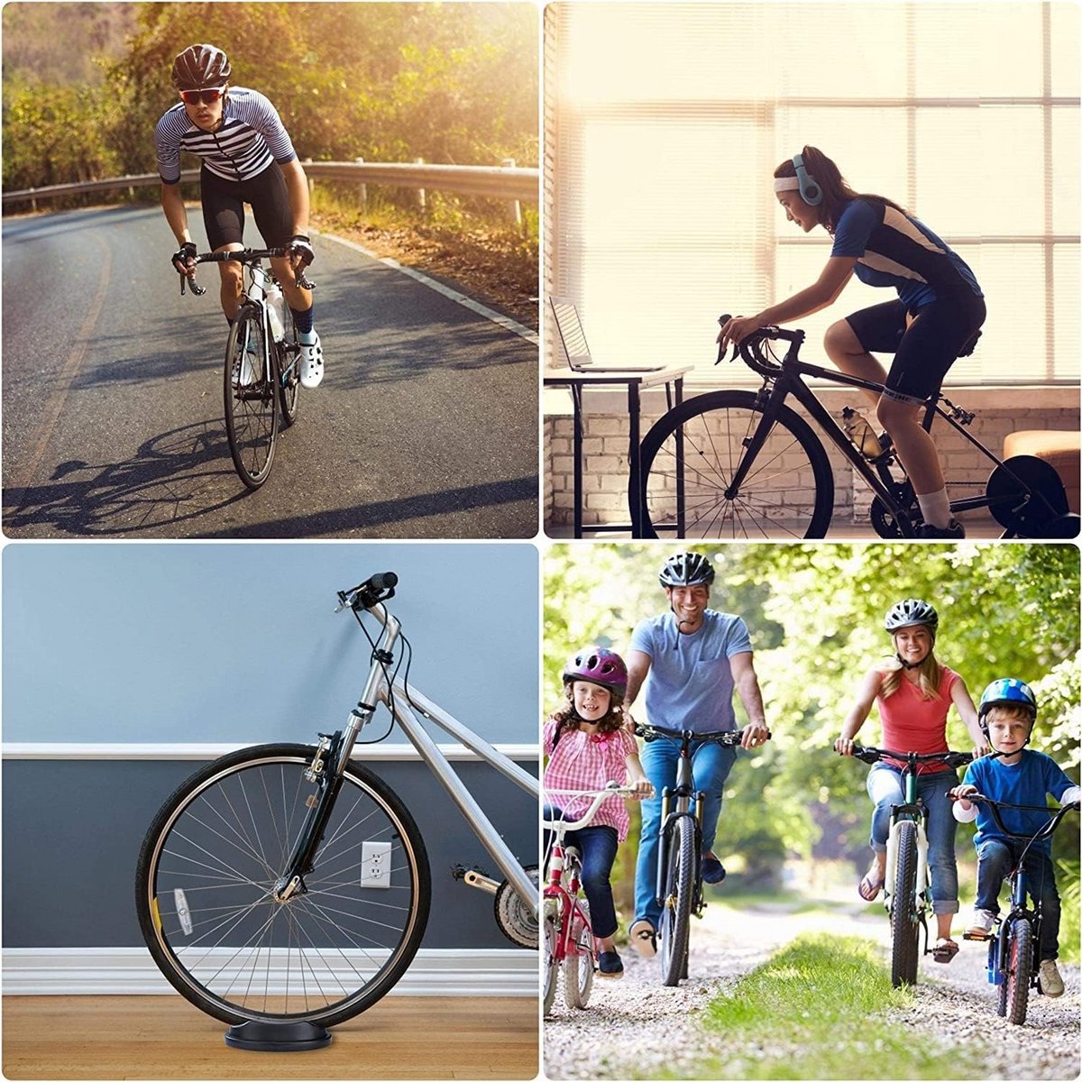 Fiets Stopper Voorwiel Verhoger voor Indoor Fietsen Training