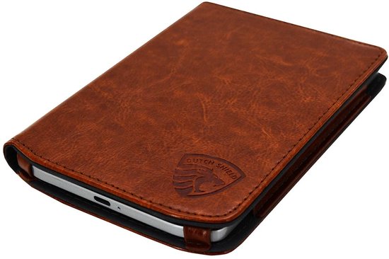Luxe Hoesje Geschikt voor Pocketbook Verse Pro Color Hoes Cover Cognac Bruin van Luxe — afbeelding 2