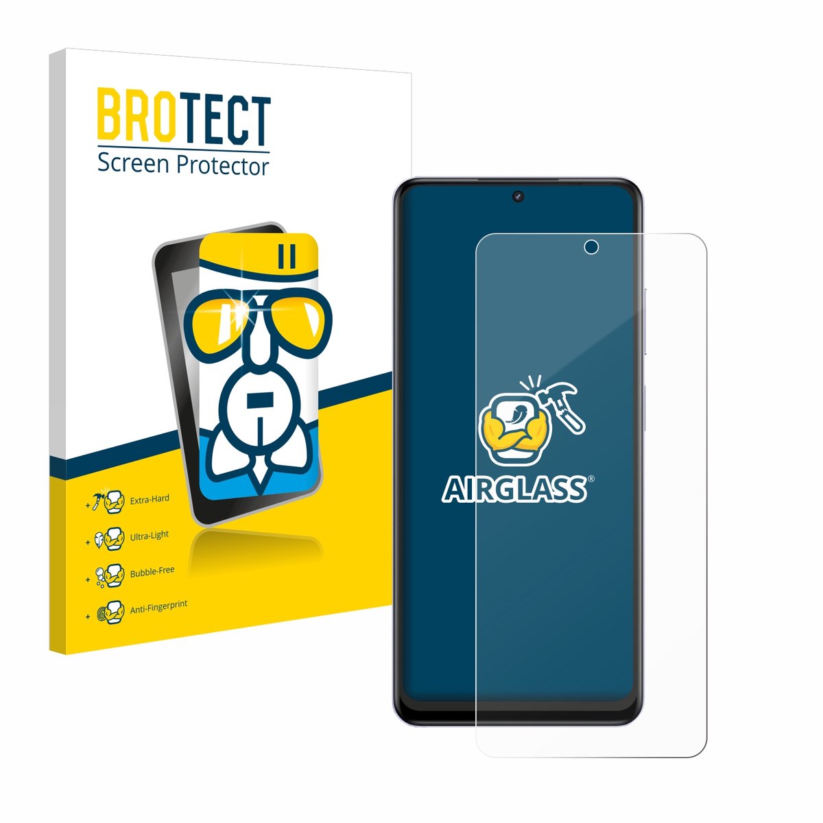 Screenprotector voor realme 12 4G Beschermglas transparant