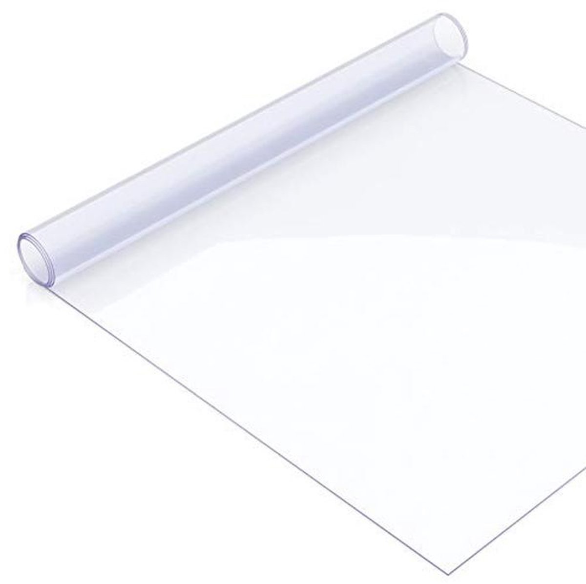 Transparante Tafelbeschermfolie - 2mm Dikke Tafelfolie voor Tafel en Vloerbescherming (80x100cm)